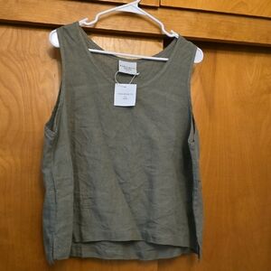 Francesca's Collections Sage Green Tank Top